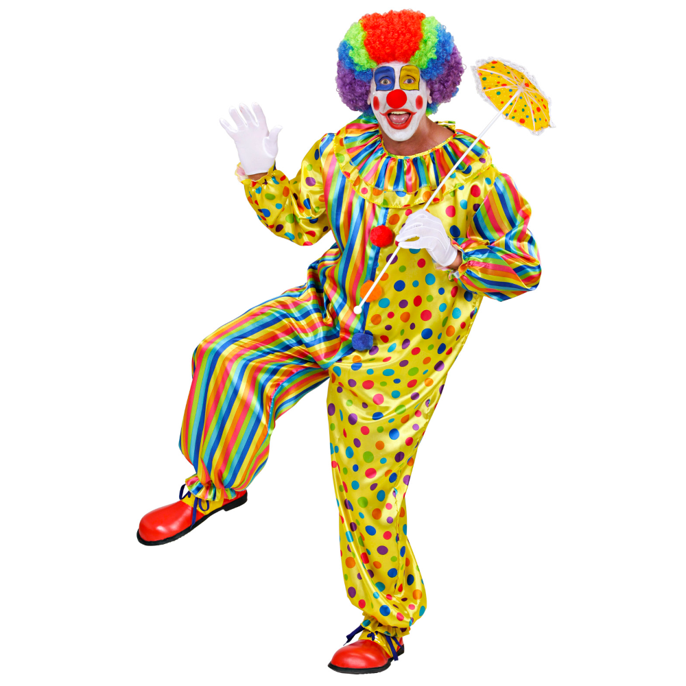 SCARPE DA CLOWN PAGLIACCIO TAGLIA UNICA PER ADULTI ACCESSORIO TRAVESTIMENTO CARNEVALE - 9146P 