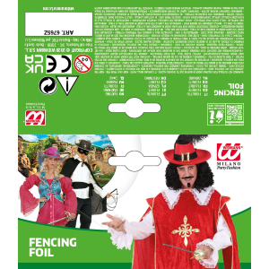 SPADA FIORETTO ACCESSORI PER ABITO VESTITO TRAVESTIMENTO CARNEVALE BAMBINO