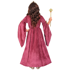 VESTITO CARNEVALE PRINCIPESSA MEDIEVALE TRAVESTIMENTO COSTUME CARNEVALE BAMBINI - 1319