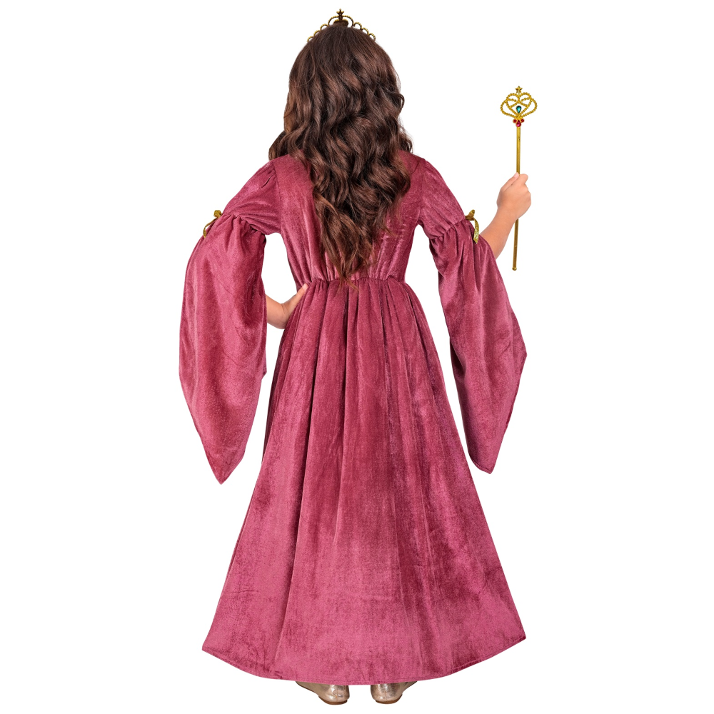 VESTITO CARNEVALE PRINCIPESSA MEDIEVALE TRAVESTIMENTO COSTUME CARNEVALE BAMBINI - 1319