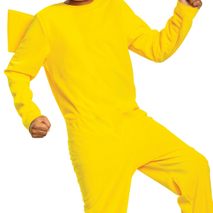 COSTUME PIKACHU POKÉMON TUTA INTERA MASCHERA TRAVESTIMENTO CARNEVALE FESTA IN MASCHERA - 90121