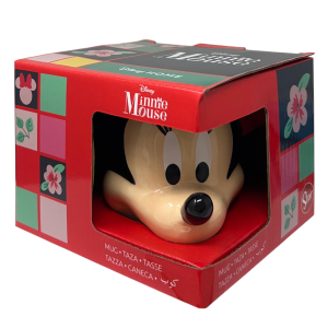 TAZZA 3D MINNIE DISNEY IN CERAMICA 355 ML IN CONFEZIONE - 78291