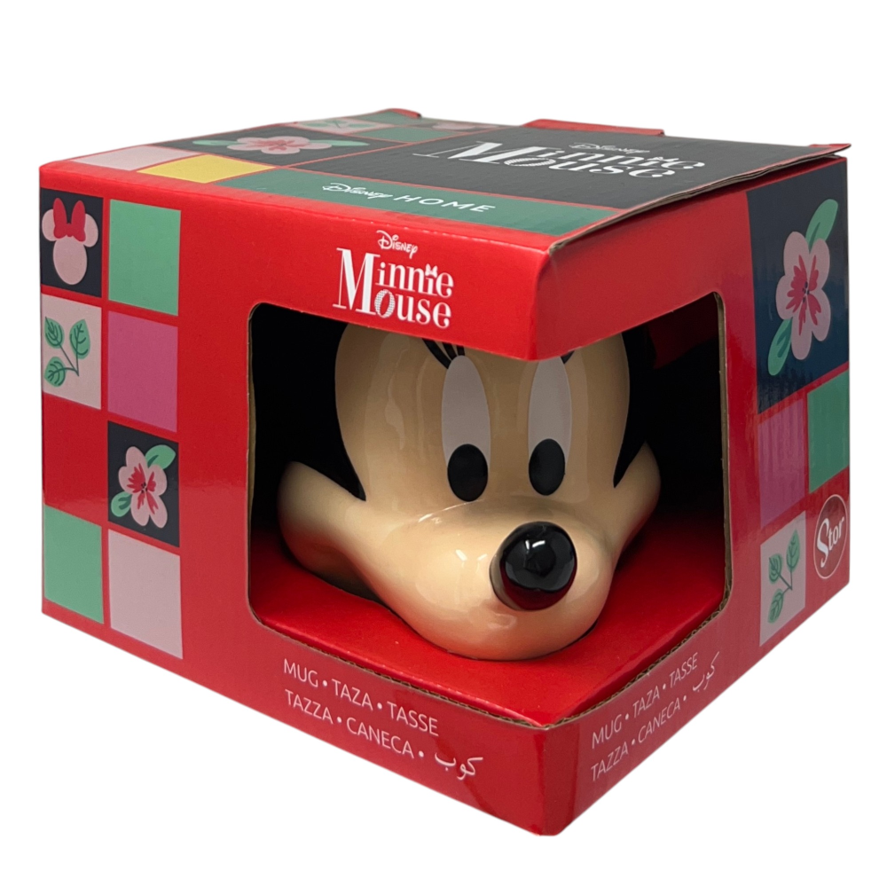 TAZZA 3D MINNIE DISNEY IN CERAMICA 355 ML IN CONFEZIONE - 78291