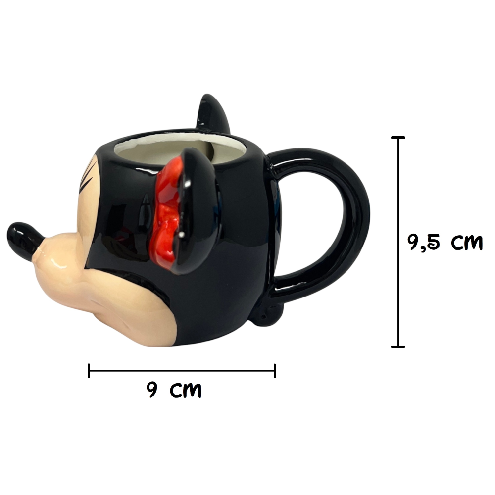 TAZZA 3D MINNIE DISNEY IN CERAMICA 355 ML IN CONFEZIONE - 78291
