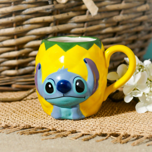 TAZZA 3D STITCH DISNEY IN CERAMICA 415 ML IN CONFEZIONE - 78760