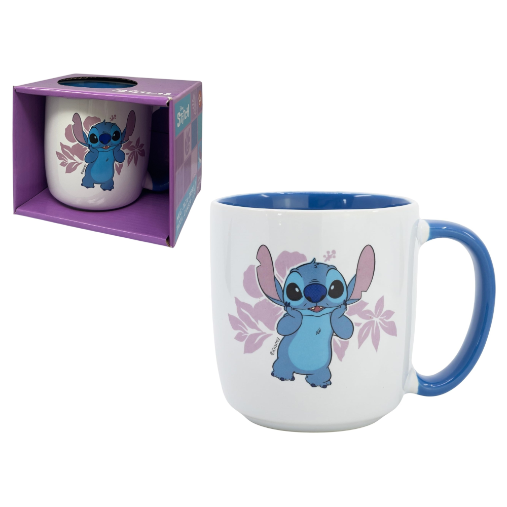 TAZZA MUG STITCH DISNEY IN CERAMICA 385 ML IN CONFEZIONE - 75868