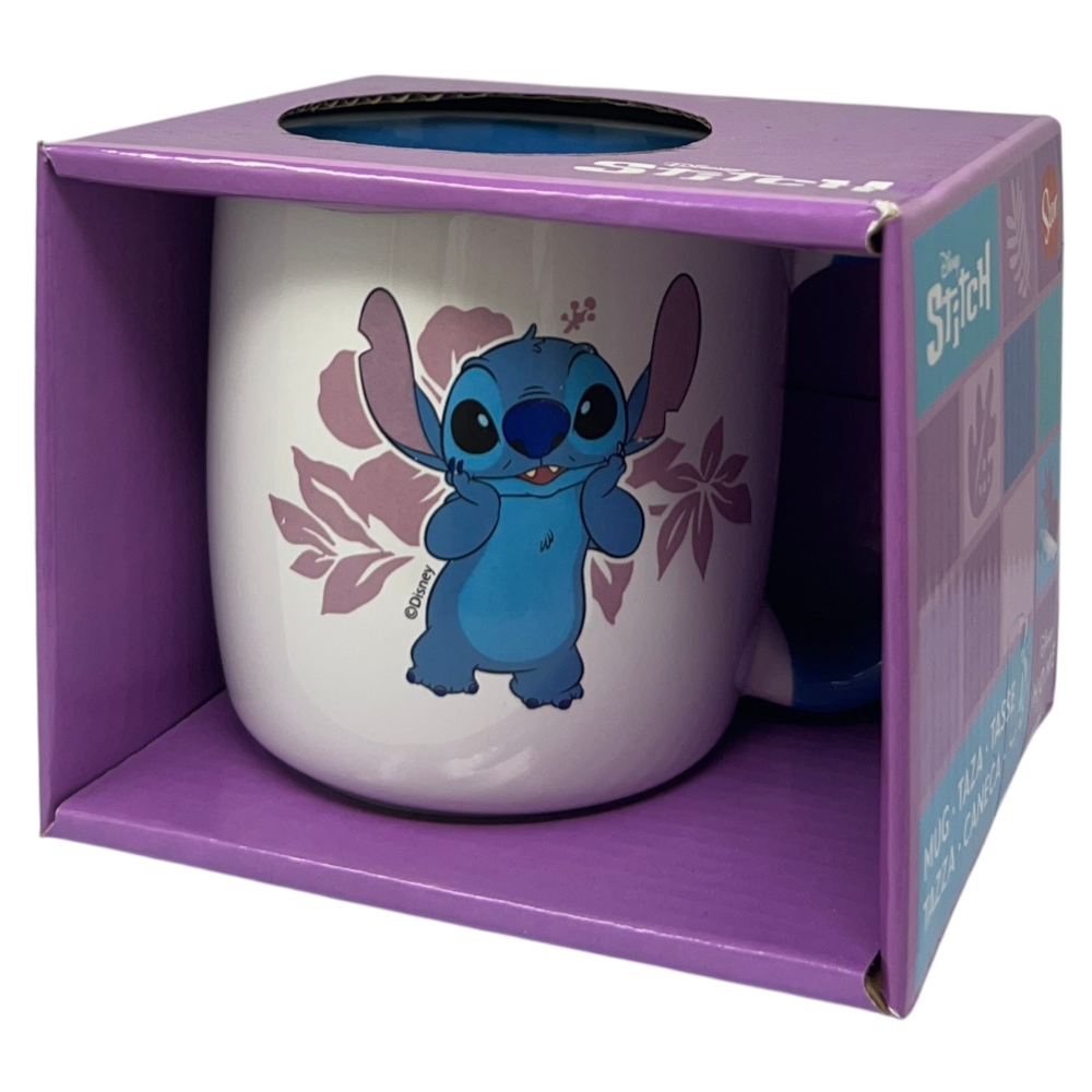 TAZZA MUG STITCH DISNEY IN CERAMICA 385 ML IN CONFEZIONE - 75868