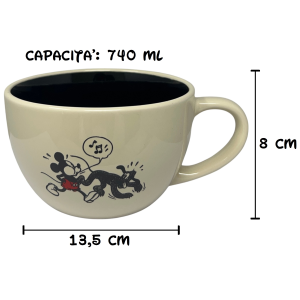 TAZZA LARGA TOPOLINO DISNEY IN CERAMICA 740 ML IN CONFEZIONE - 75569