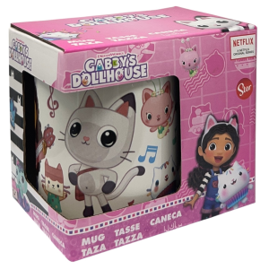 TAZZA MUG GABBY'S DOLLHOUSE IN CERAMICA 325 ML IN CONFEZIONE - 88044