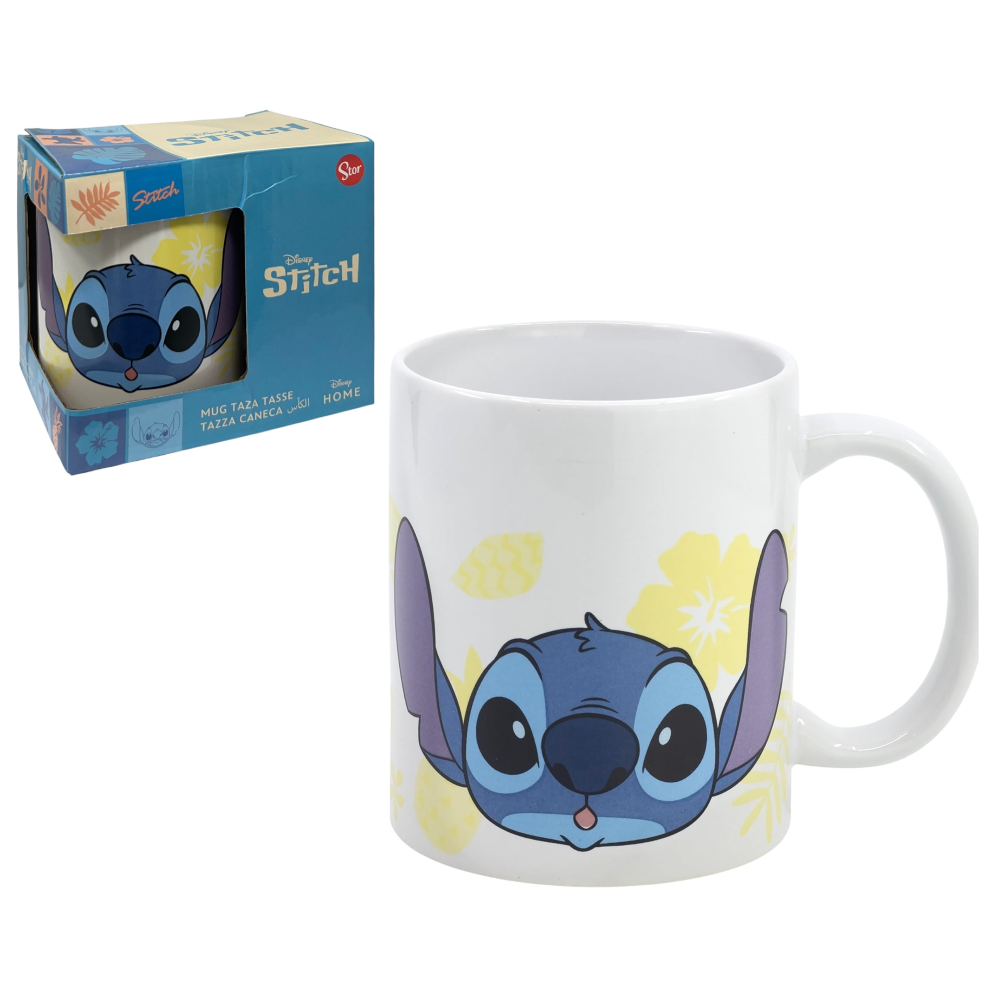 TAZZA MUG STITCH DISNEY IN CERAMICA 325 ML IN CONFEZIONE - 88138