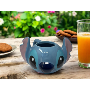 TAZZA 3D STITCH DISNEY IN CERAMICA 385 ML IN CONFEZIONE - STT78907