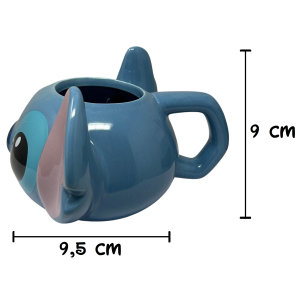 TAZZA 3D STITCH DISNEY IN CERAMICA 385 ML IN CONFEZIONE - STT78907