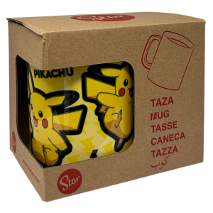TAZZA MUG PIKACHU IN CERAMICA STAMPA SUBLIMATICA 325 ML IN CONFEZIONE - 99482