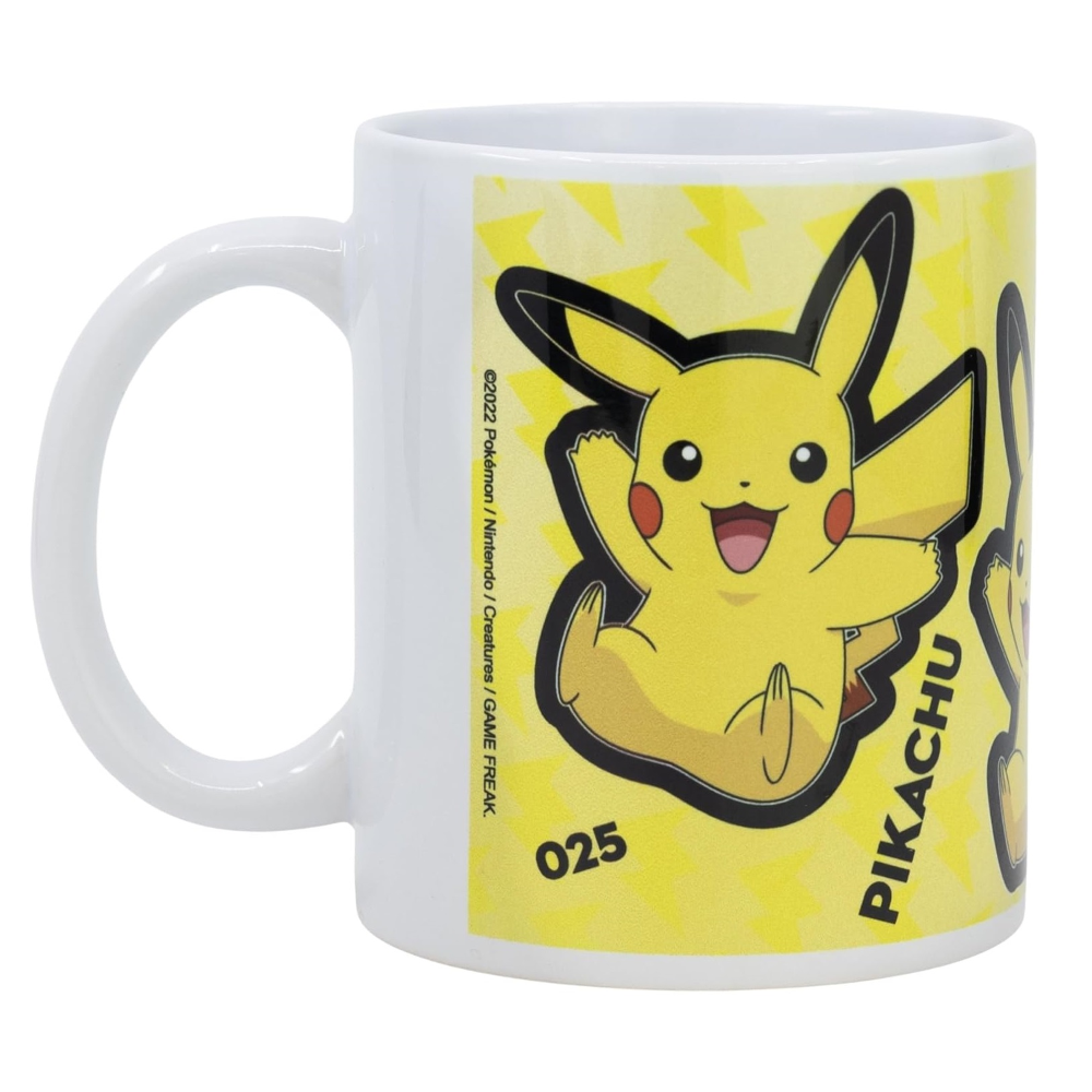 TAZZA MUG PIKACHU IN CERAMICA STAMPA SUBLIMATICA 325 ML IN CONFEZIONE - 99482