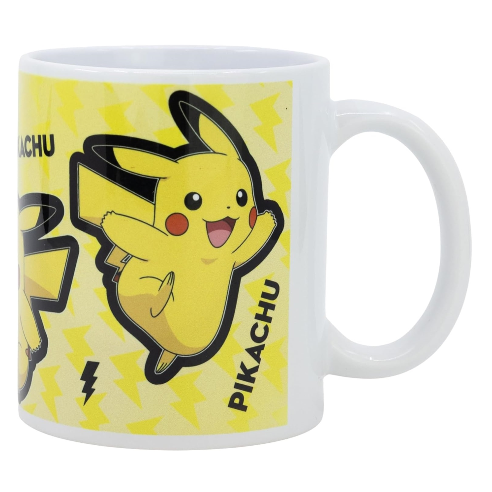 TAZZA MUG PIKACHU IN CERAMICA STAMPA SUBLIMATICA 325 ML IN CONFEZIONE - 99482