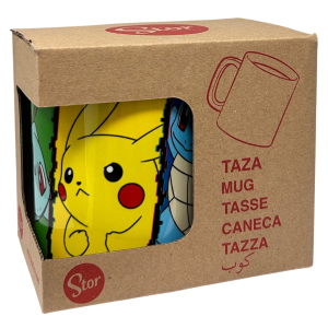 TAZZA MUG POKÉMON IN CERAMICA STAMPA SUBLIMATICA 325 ML IN CONFEZIONE - 99483