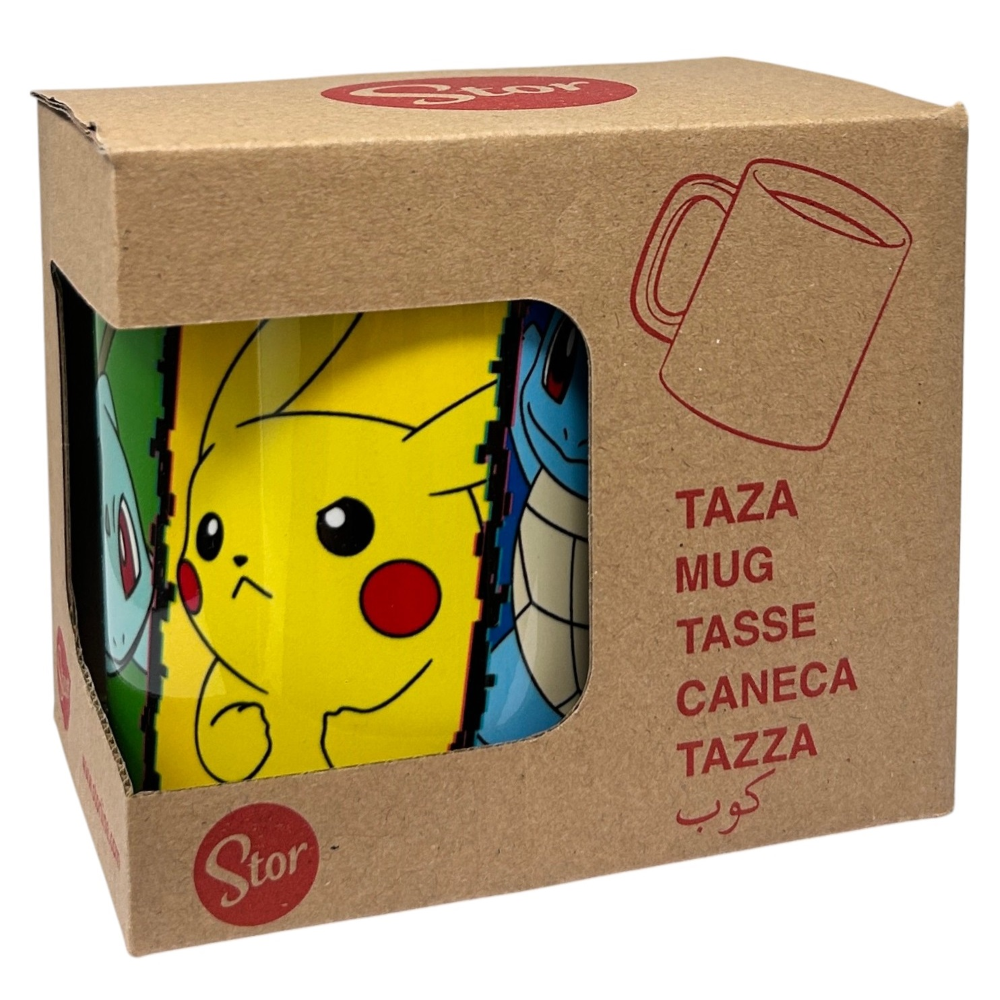 TAZZA MUG POKÉMON IN CERAMICA STAMPA SUBLIMATICA 325 ML IN CONFEZIONE - 99483