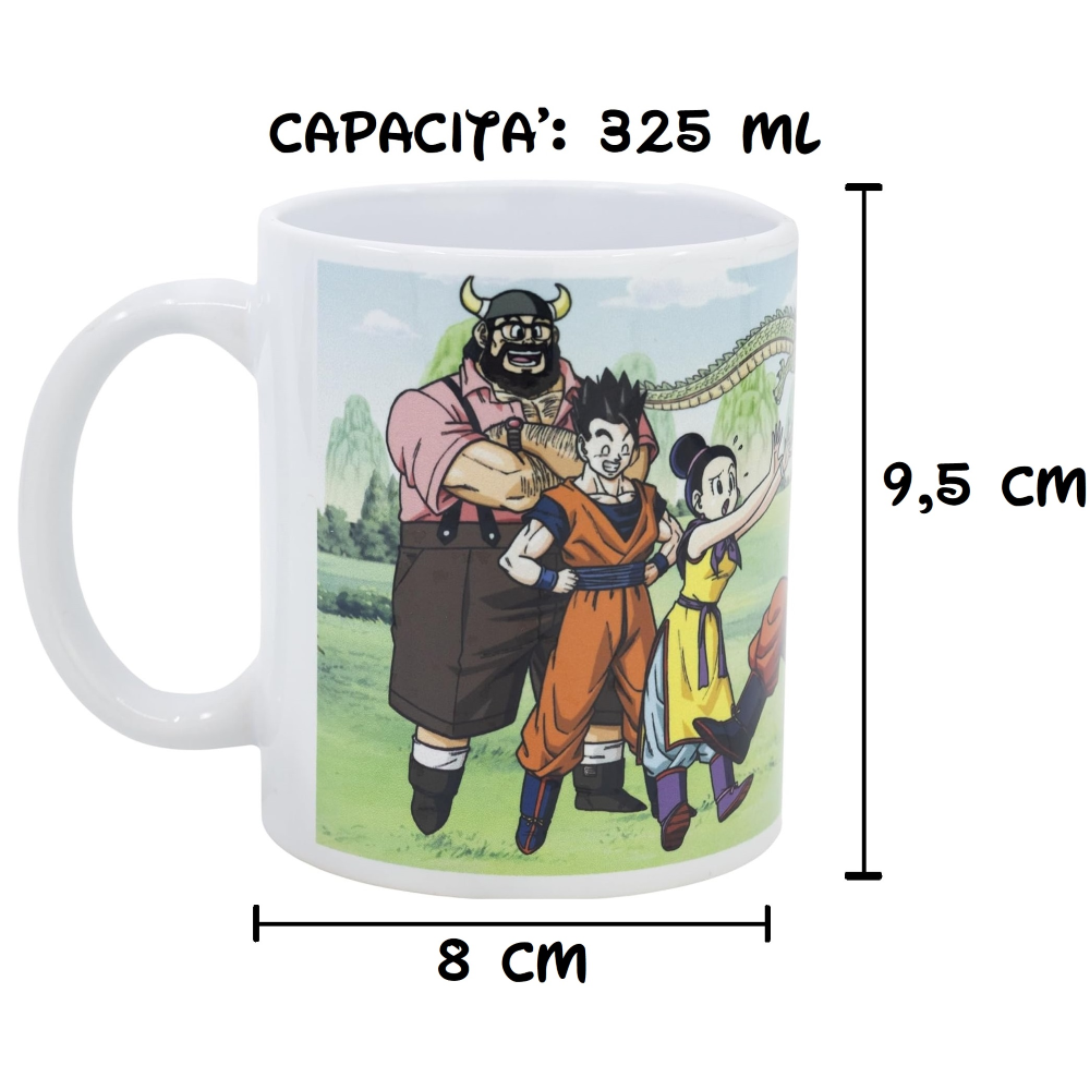 TAZZA MUG DRAGON BALL IN CERAMICA STAMPA SUBLIMATICA 325 ML IN CONFEZIONE - 99552