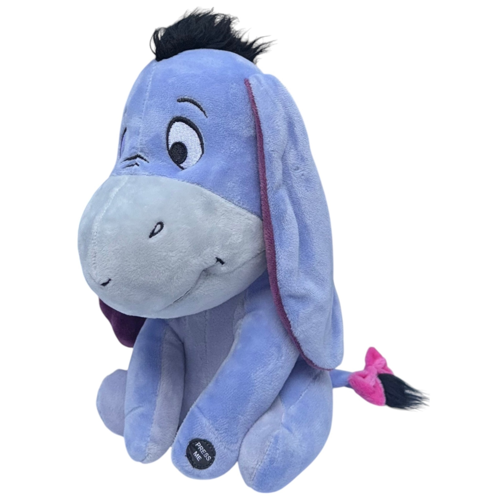 PELUCHE IH-OH WINNIE THE POOH DISNEY PUPAZZO LIL BODZ CON SUONO 25 CM- WTP-9350-4