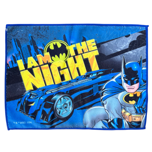 TOVAGLIETTA BATMAN DC IN TESSUTO DA COLAZIONE PRANZO CM.40X30 - BA1000