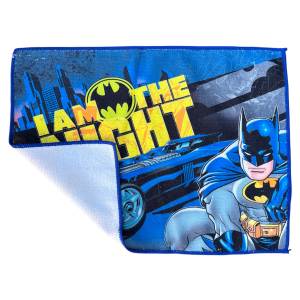 TOVAGLIETTA BATMAN DC IN TESSUTO DA COLAZIONE PRANZO CM.40X30 - BA1000