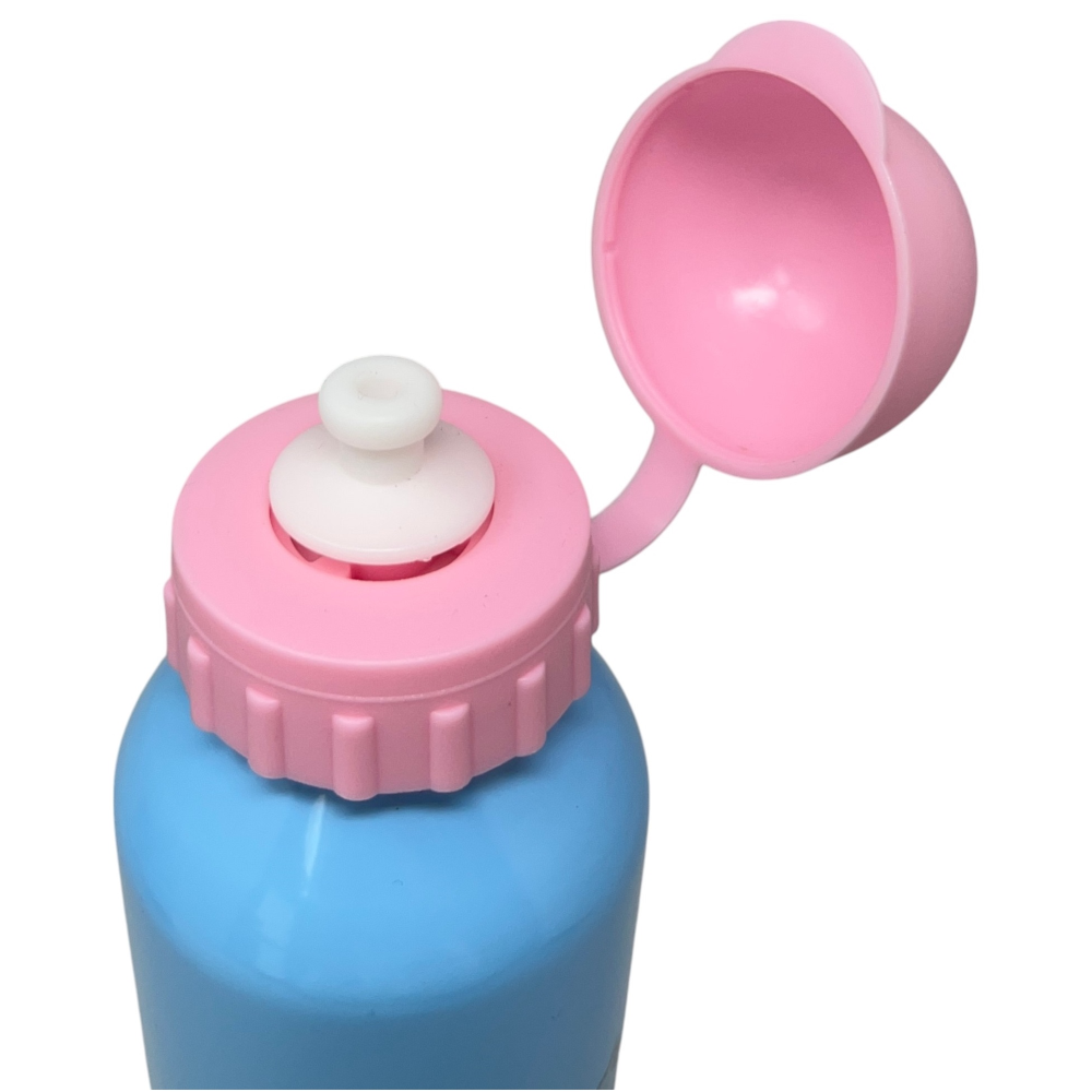 BORRACCIA IN ALLUMINIO STITCH DISNEY CON BECCUCCIO E COPERCHIO 500 ML - ST00057/R