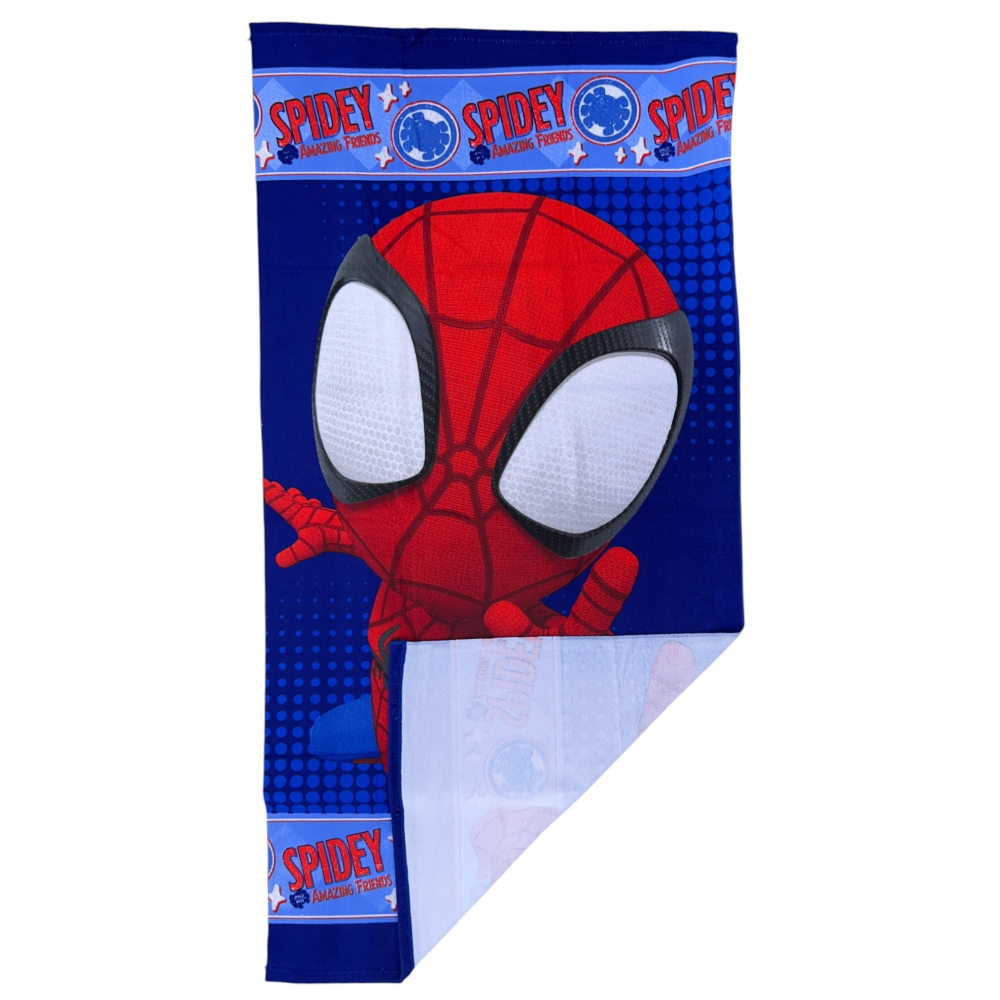 TELO MARE SPIDEY MARVEL ASCIUGAMANO PER BAMBINI IN MICROFIBRA CM 140X70 - SPI36-5072