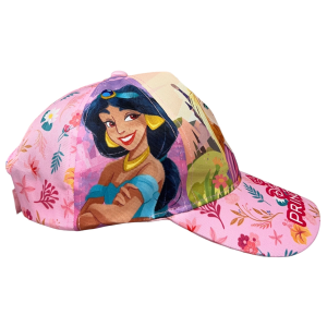 CAPPELLO CON VISIERA PRINCIPESSE DISNEY BERRETTO CON CHIUSURA REGOLABILE BAMBINA - PRI36-0111