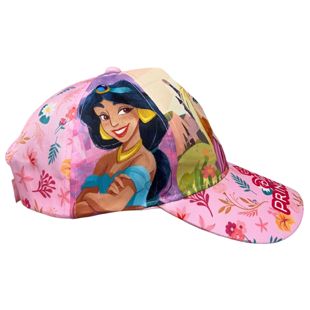 CAPPELLO CON VISIERA PRINCIPESSE DISNEY BERRETTO CON CHIUSURA REGOLABILE BAMBINA - PRI36-0111