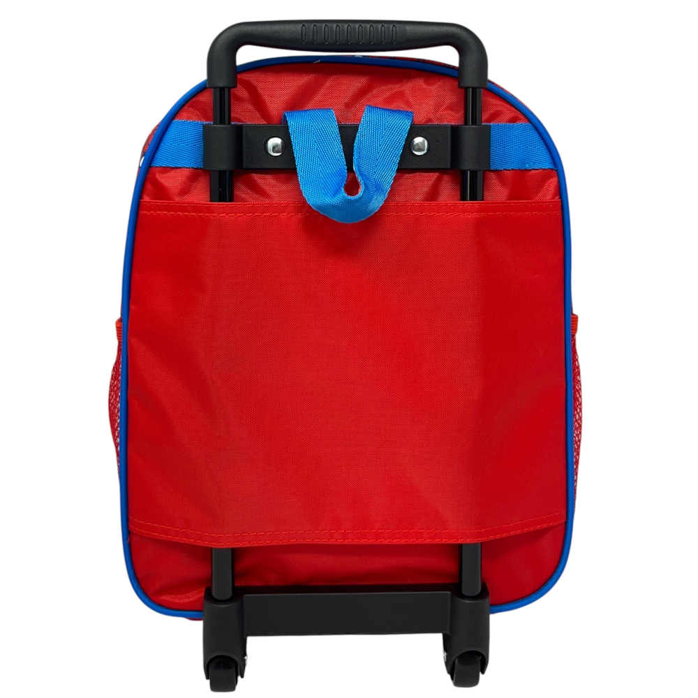 ZAINO ASILO TROLLEY 3D SPIDEY MARVEL BORSA 32 CM SCUOLA TEMPOLIBERO BAMBINI - M09339MC