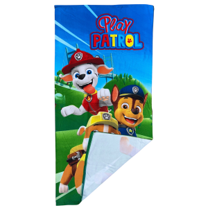 TELO MARE PAW PATROL ASCIUGAMANO PER BAMBINI IN MICROFIBRA CM 140X70 - PAW24-1019