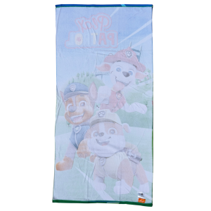 TELO MARE PAW PATROL ASCIUGAMANO PER BAMBINI IN MICROFIBRA CM 140X70 - PAW24-1019