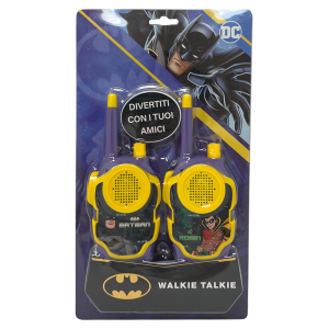 WALKIE TALKIE BATMAN 2 RADIOTRASMITTENTI PER BAMBINI DISTANZA 11 METRI - BA1064