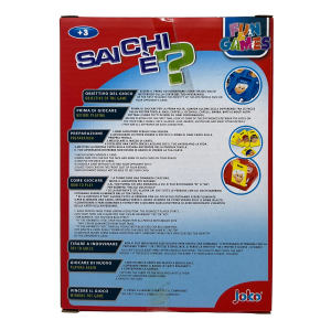 SAI CHI È? GIOCO DA TAVOLO PER BAMBINI - TOY0836