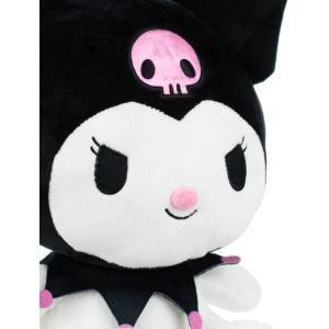 PELUCHE KUROMI SANRIO MORBIDO PUPAZZO 22 CM IN FIBRA RICICLATA - 760024095