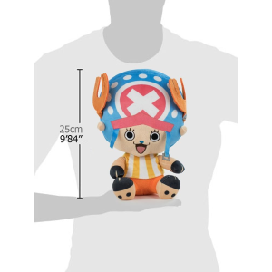 PELUCHE CHOPPER ONE PIECE MORBIDO PUPAZZO 25 CM IN FIBRA RICICLATA - 16002454