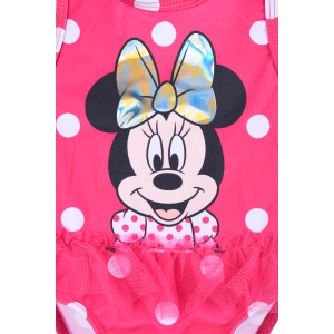 COSTUME MARE MINNIE MOUSE DISNEY INTERO 1 PEZZO NEONATA 12/36 MESI -YE05030FUCSIA