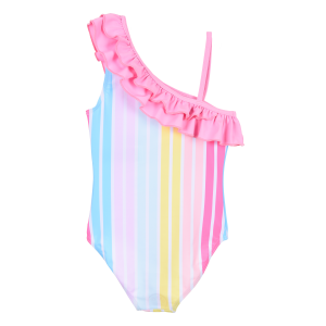 COSTUME MARE MINNIE MOUSE DISNEY INTERO 1 PEZZO BAMBINA PISCINA - YE18156ROSA