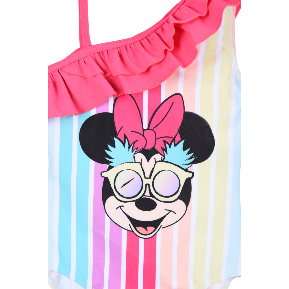 COSTUME MARE MINNIE MOUSE DISNEY INTERO 1 PEZZO BAMBINA PISCINA - YE18156FUCSIA