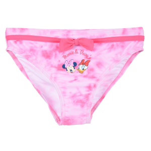COSTUME MARE MINNIE E PAPERINA DISNEY BIKINI DUE PEZZI TOP E SLIP BAMBINA - YE18085ROSA