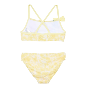 COSTUME MARE MINNIE E PAPERINA DISNEY BIKINI DUE PEZZI TOP E SLIP BAMBINA - YE18085GIALLO