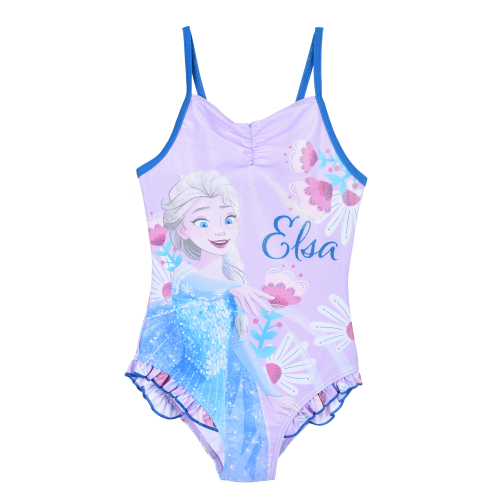 COSTUME MARE FROZEN DISNEY ELSA INTERO 1 PEZZO BAMBINA PISCINA- YE18039LILLA