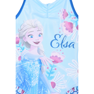 COSTUME MARE FROZEN DISNEY ELSA INTERO 1 PEZZO BAMBINA PISCINA- YE18039CELESTE