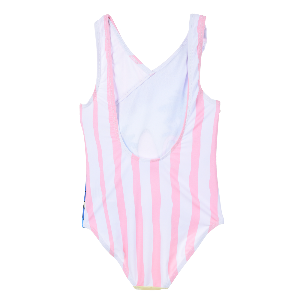 COSTUME MARE STITCH E ANGEL DISNEY INTERO 1 PEZZO BAMBINA PISCINA - YE18212ROSA