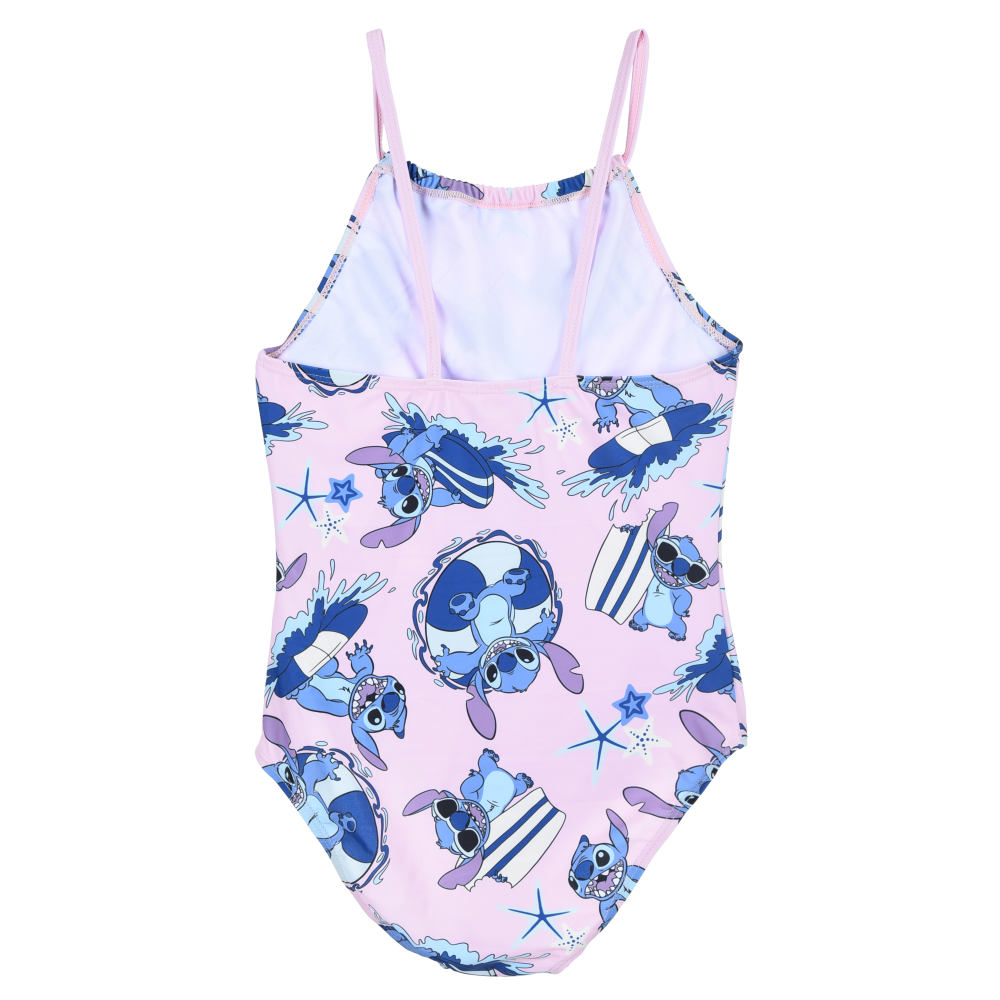 COSTUME MARE STITCH DISNEY INTERO 1 PEZZO RAGAZZE PISCINA SPIAGGIA - YE18056ROSA
