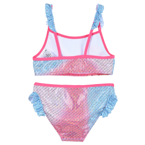 COSTUME MARE LA SIRENETTA ARIEL DISNEY BIKINI 2 PEZZI TOP E SLIP BAMBINA - YE18010ROSA