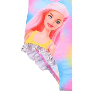 COSTUME MARE BARBIE MATTEL INTERO 1 PEZZO BAMBINA PISCINA - YE18206ROSA