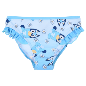 COSTUME DA BAGNO BLUEY BIKINI 2 PEZZI TOP E SLIP BAMBINA PISCINA MARE- YE18004.GRS/CELESTE