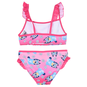 COSTUME DA BAGNO BLUEY BIKINI 2 PEZZI TOP E SLIP BAMBINA PISCINA MARE- YE18004.GRS/FUCSIA