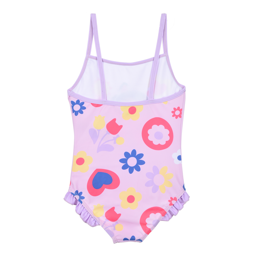 COSTUME MARE GABBY'S DOLLHOUSE INTERO 1 PEZZO BAMBINA PISCINA- YE18051ROSA